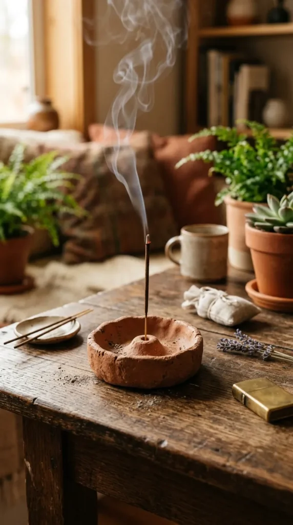 Clay Incense Holders