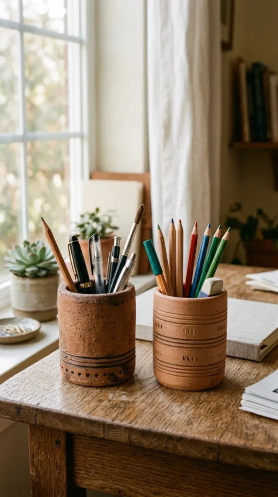 Clay Pen Holders