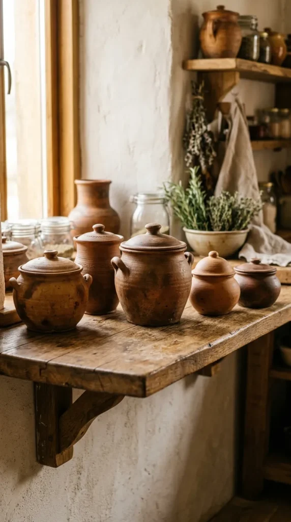 Clay Storage Pots