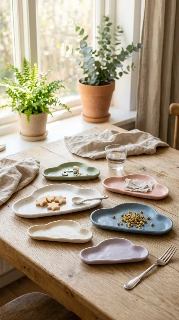 Cloud-Shaped Dishes