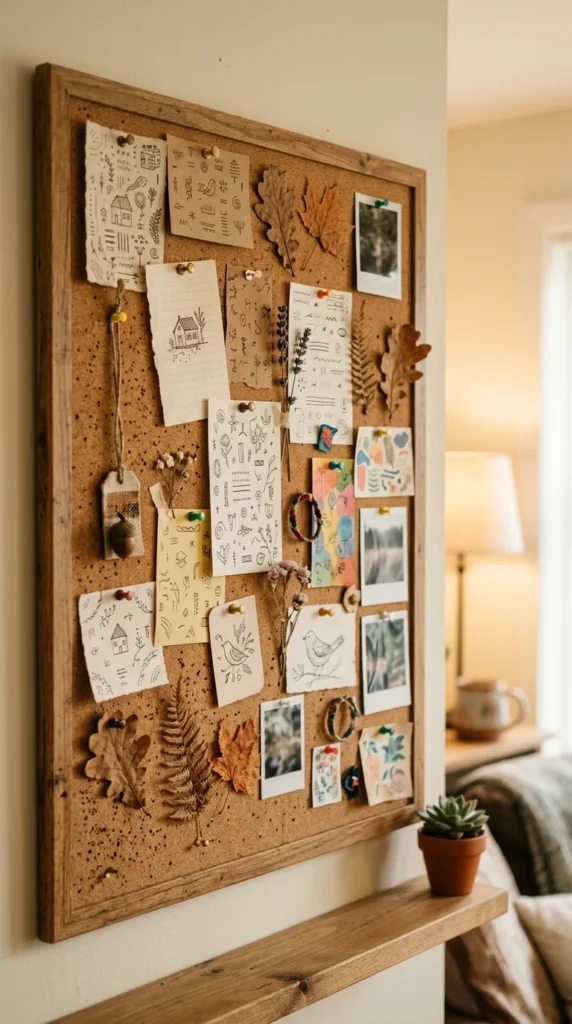 Corkboard Memory Prayer Wall