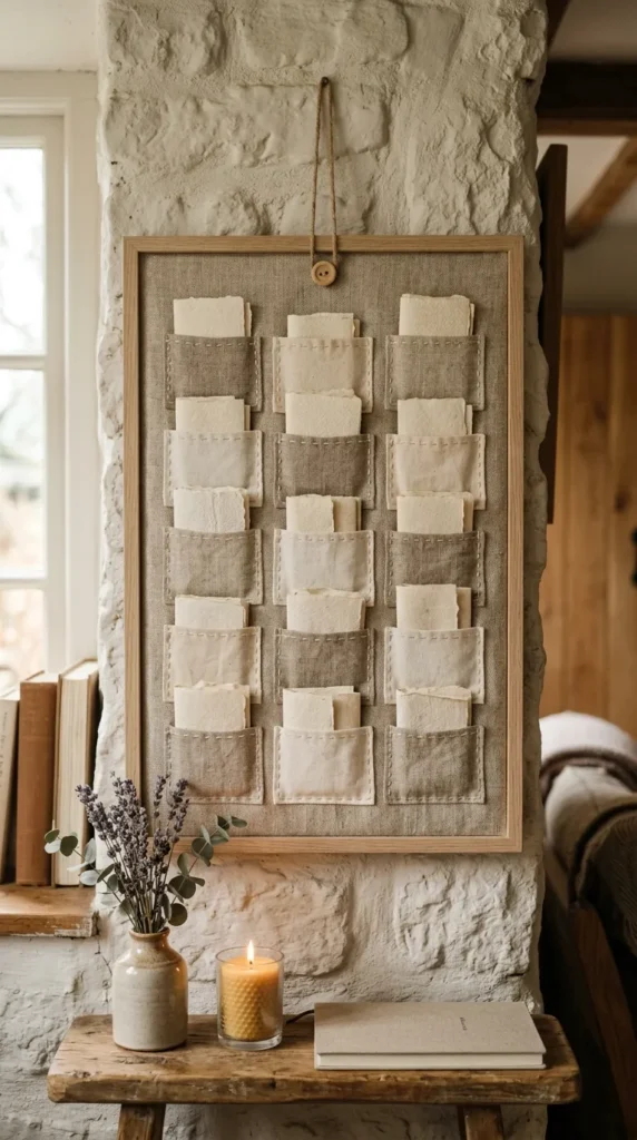DIY Fabric Pocket Board
