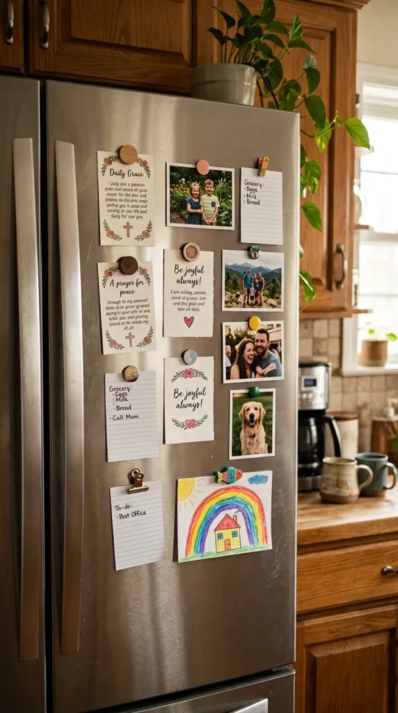 Fridge Prayer Corner