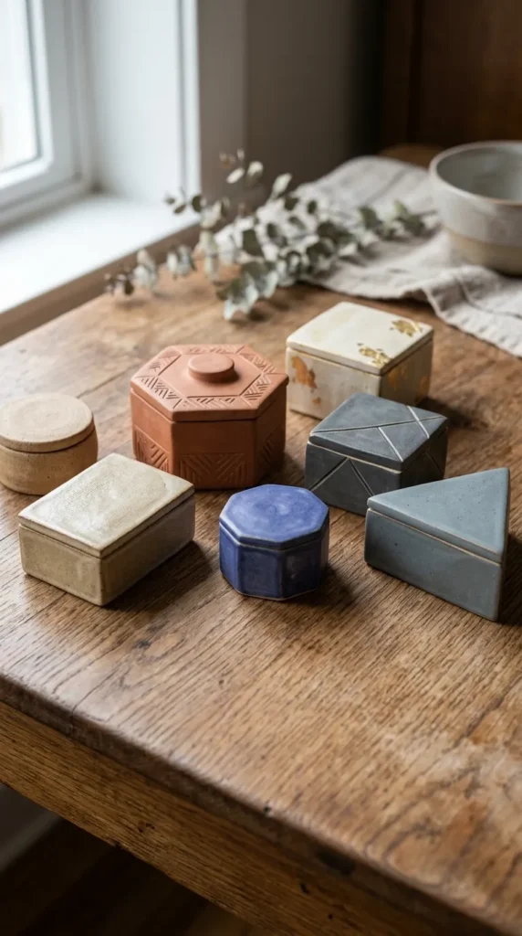 Geometric Jewelry Boxes
