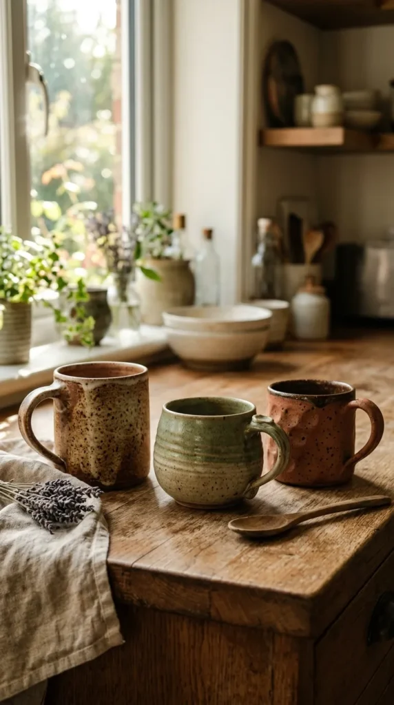 Handmade Clay Mugs