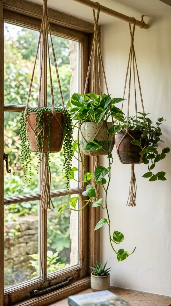 Hanging Clay Planters