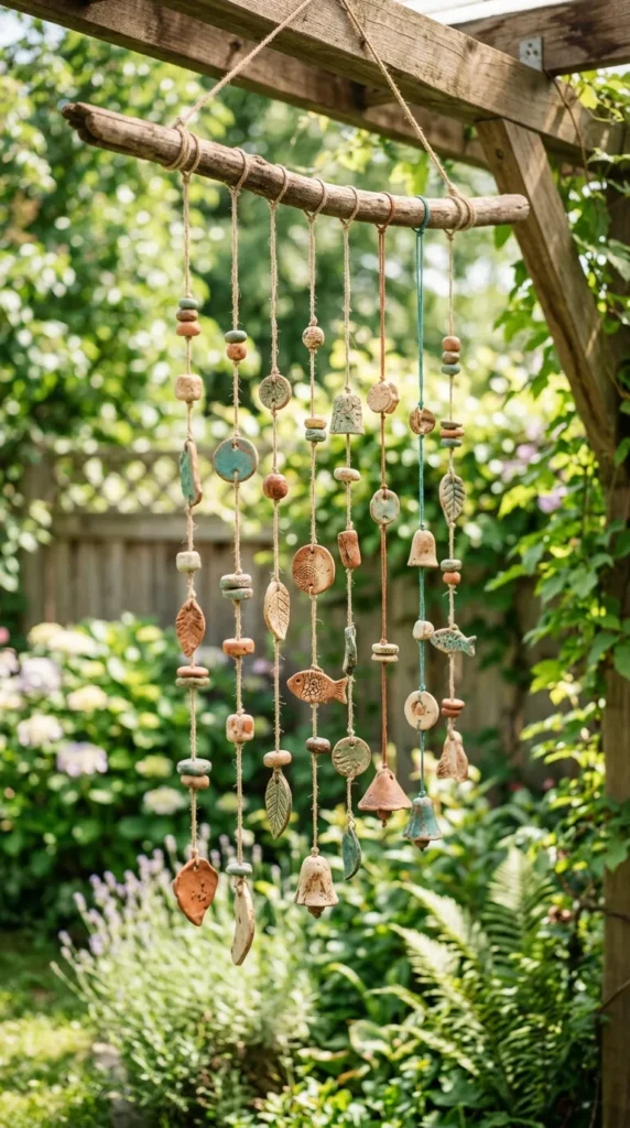 Hanging Clay Wind Chimes
