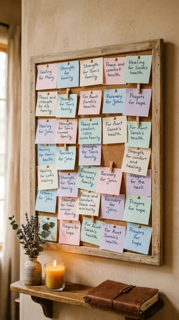 Healing Prayer Board