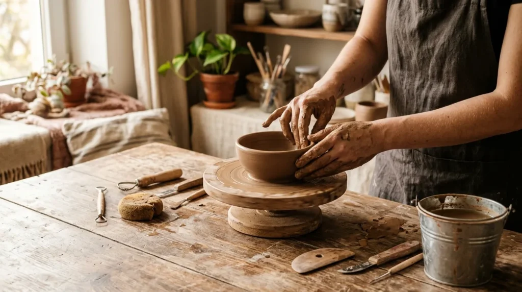 How to Make Pottery at Home With Simple Beginner Steps