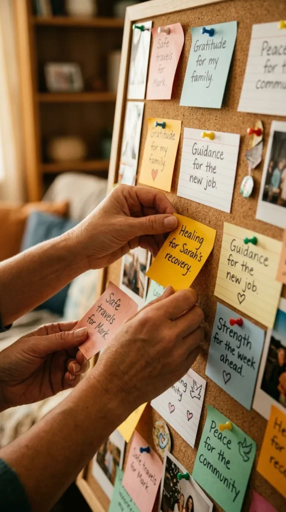 Keep Your Prayer Board Active and Inspiring