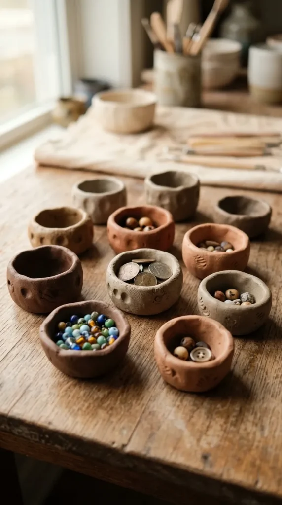 Mini Pinch Pots for Everyday Storage