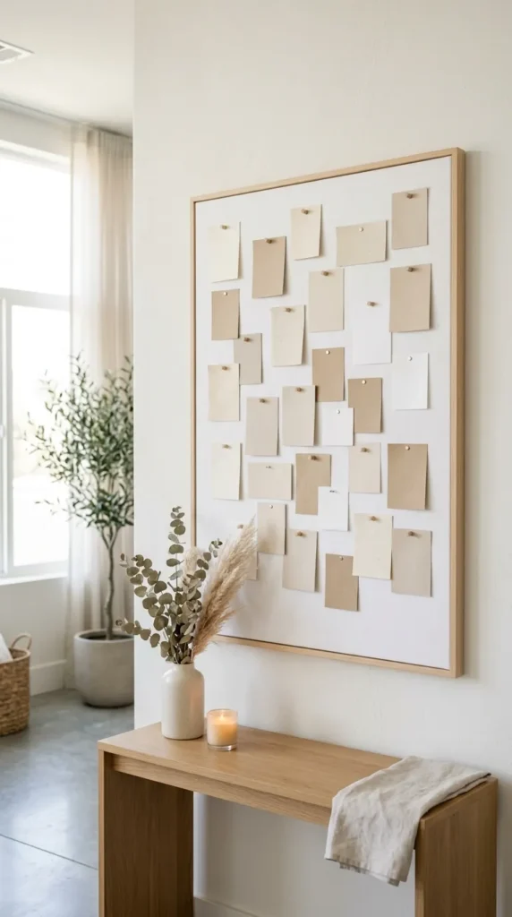 Minimalist White Prayer Board