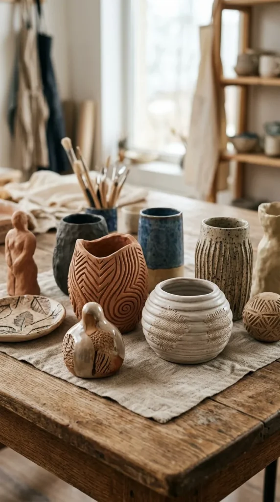 Mixed Texture Art Pieces