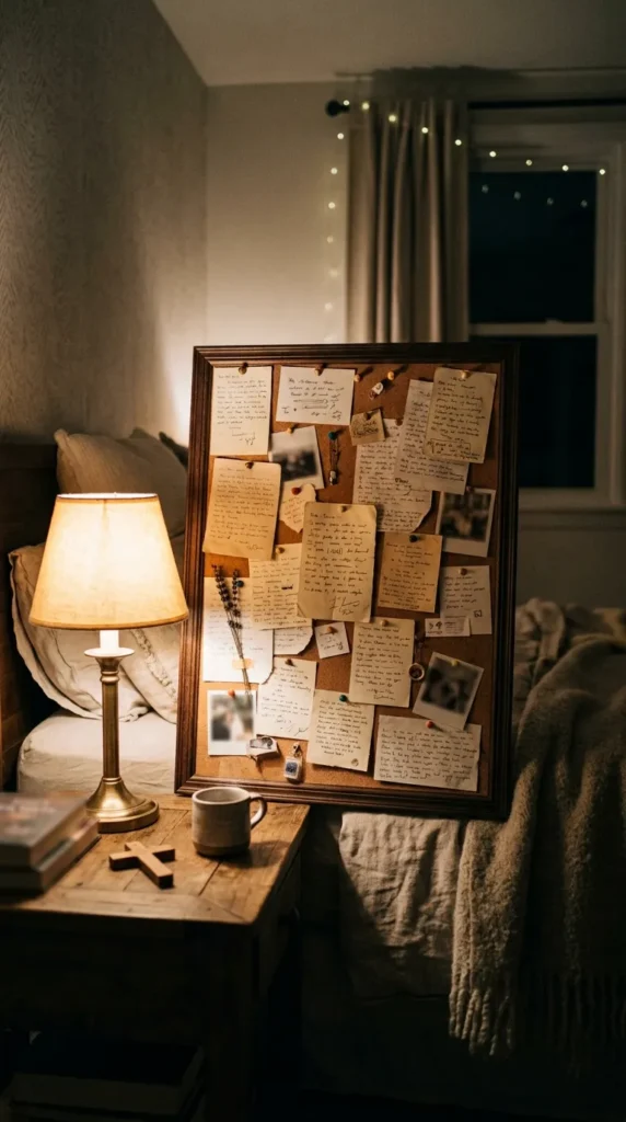 Night Lamp Prayer Board