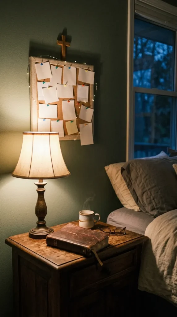 Night Reflection Prayer Board