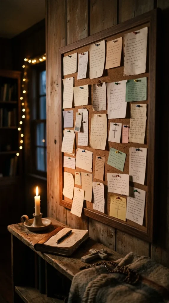 Night Reflection Prayer Board