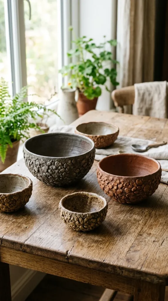 Pebble Texture Bowls