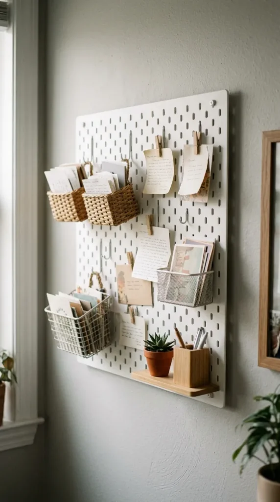 Pegboard Prayer Organizer