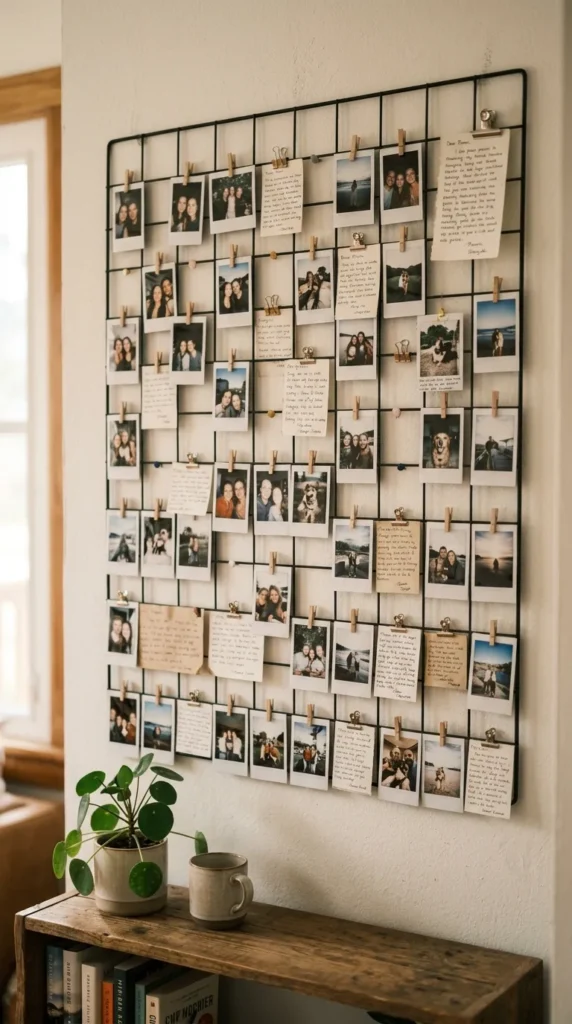 Photo Grid Prayer Memory Board