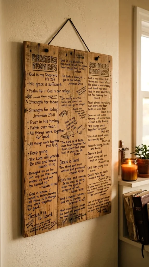 Prayer Promise Board