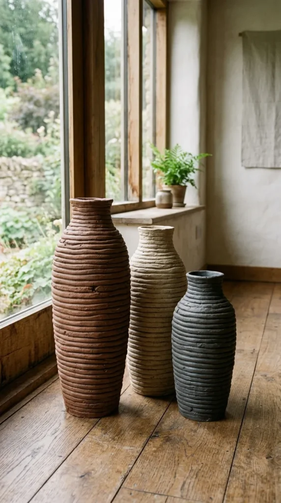 Rope Coil Vases