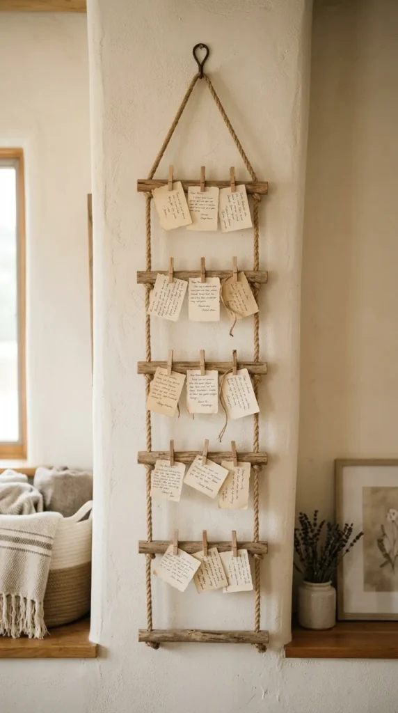 Rope Ladder Prayer Display
