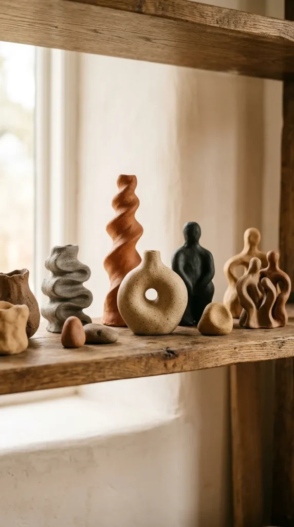 Sculpted Clay Figurines