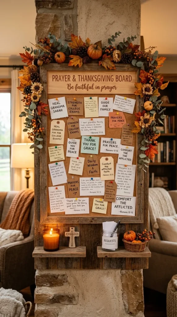 Seasonal Prayer Board