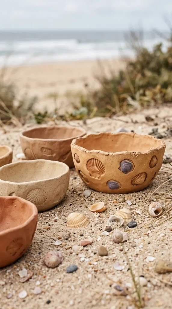 Shell Imprint Bowls