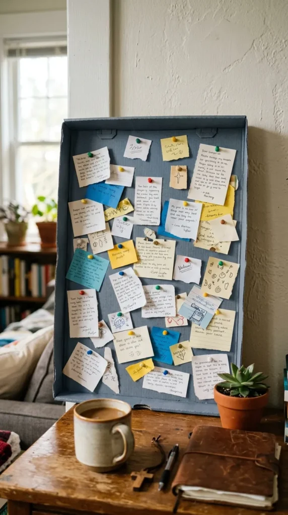  Shoebox Lid Prayer Board