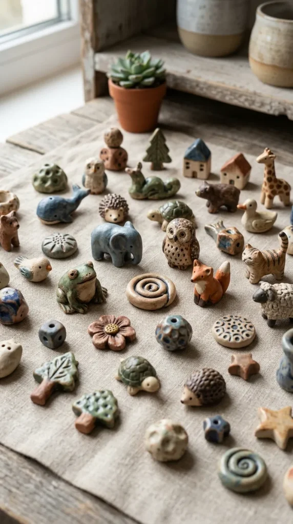 Small Clay Figurines