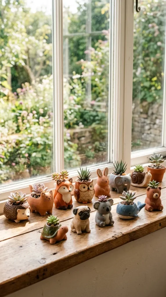 Tiny Animal Planters