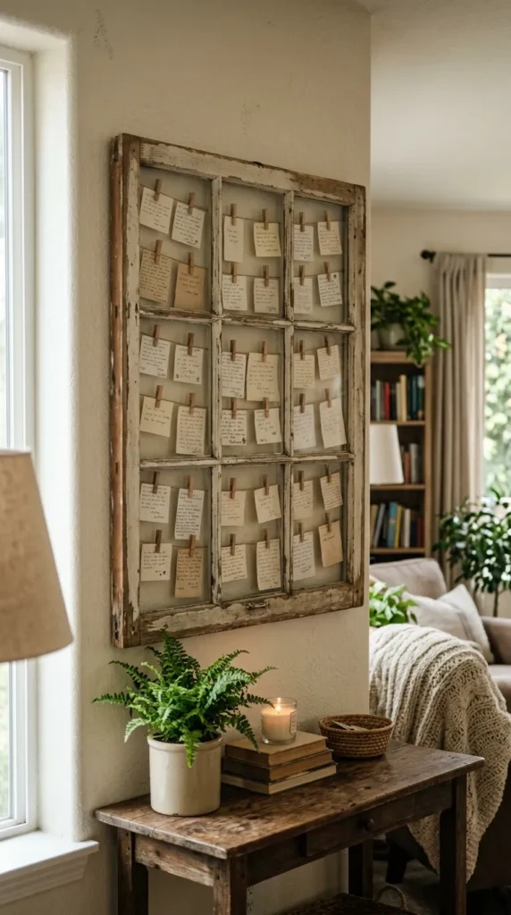 Window Frame Prayer Wall