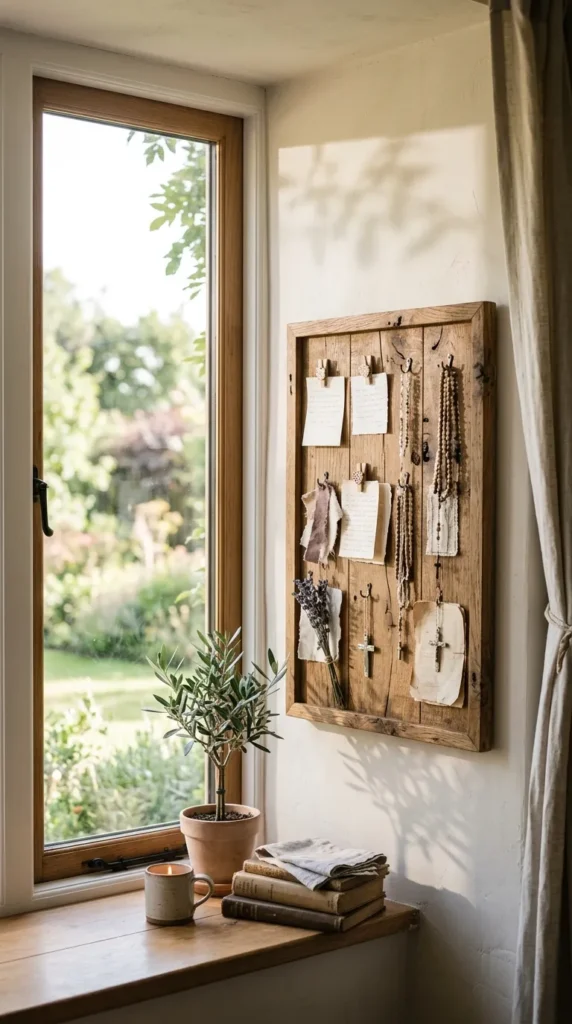 Window Side Prayer Board