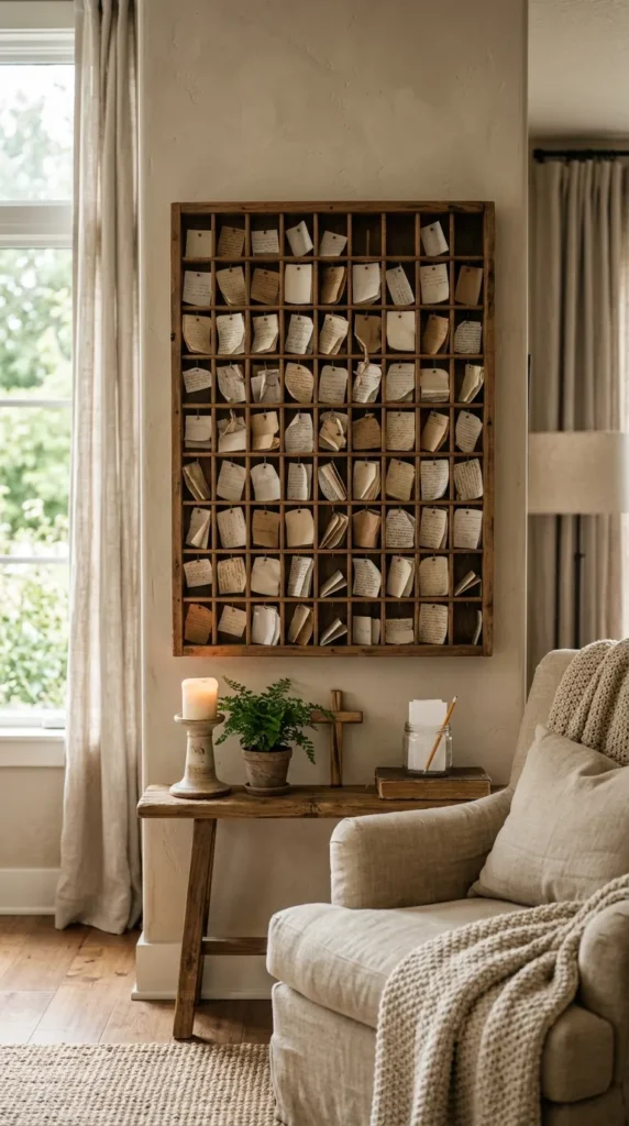 Wooden Frame Prayer Grid