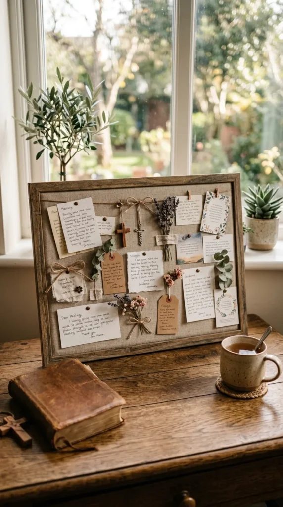 christian prayer board ideas