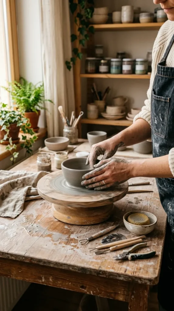 how to make pottery at home